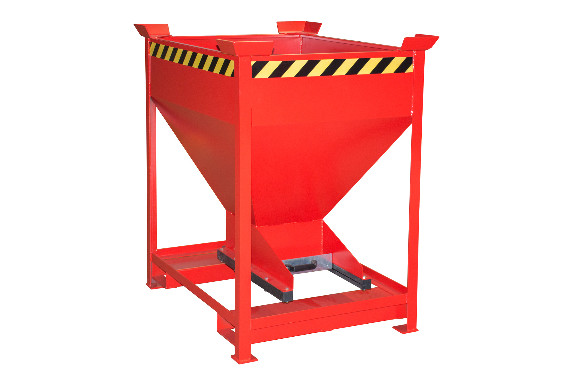 Silobehälter Typ SG-D RAL 3000 Feuerrot